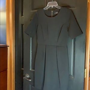 The Limited Black Midi Dress